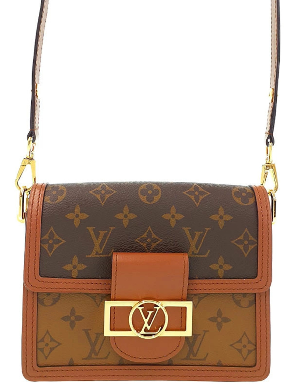 Louis Vuitton Monogram Reverse Dauphine Shoulder Bag